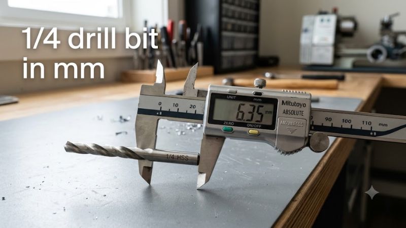 1/4 Drill Bit in mm: Exact Size, Conversion Chart, and Practical Guide