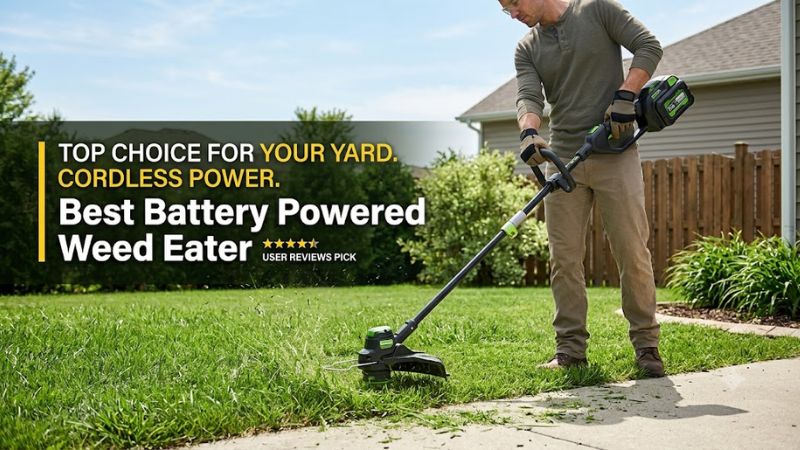 Best Battery Powered Weed Eater