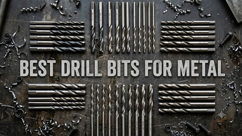 Best Drill Bits for Metal: Top Picks for Steel, Stainless Steel, and Aluminum