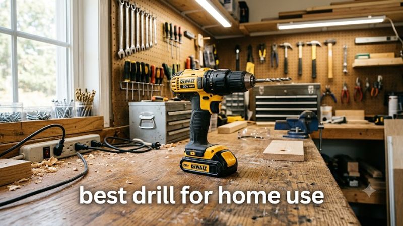 Best Drill for Home Use: 7 Top Picks for Homeowners 
