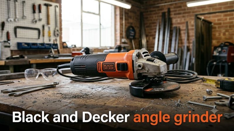 BLACK+DECKER Angle Grinder: How to Choose the Right Model and Use It Safely