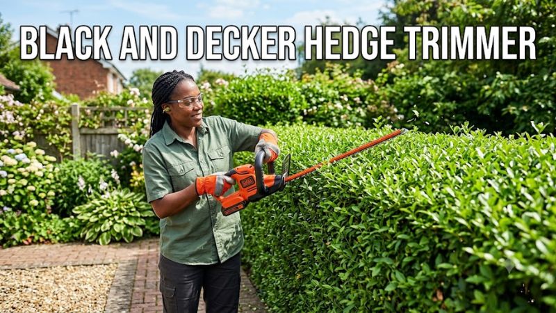 BLACK+DECKER Hedge Trimmer