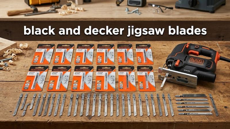 Black and Decker Jigsaw Blades: How to Choose the Right Blade