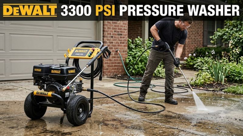 DEWALT 3300 PSI Pressure Washer Review: Specs, Price, and Is It Worth Buying?