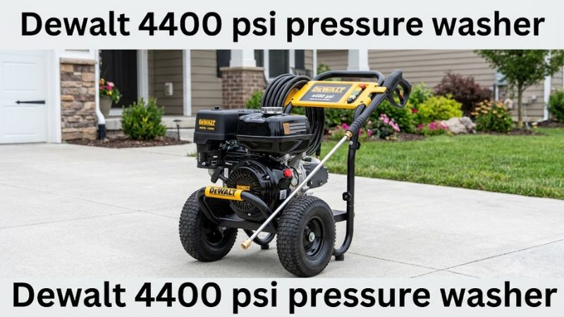 DEWALT 4400 PSI Pressure Washer Review: Price, Specs, and Is It Worth Buying?