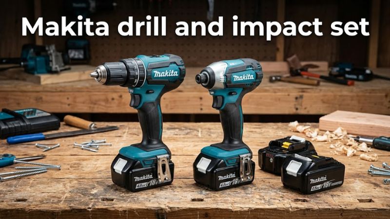 Makita Drill and Impact Set: How to Choose the Right Combo Kit