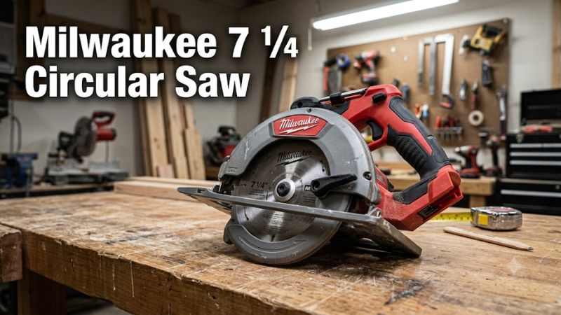 Milwaukee 7 1/4 Circular Saw: Models, Setup, Blade Changes, and Cutting Tips