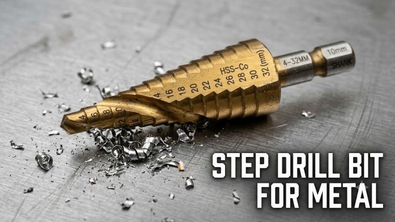 Step Drill Bit for Metal: How to Choose and Use One